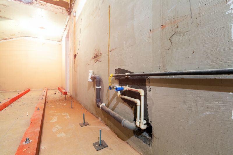 Plumbing Drain Installation detail