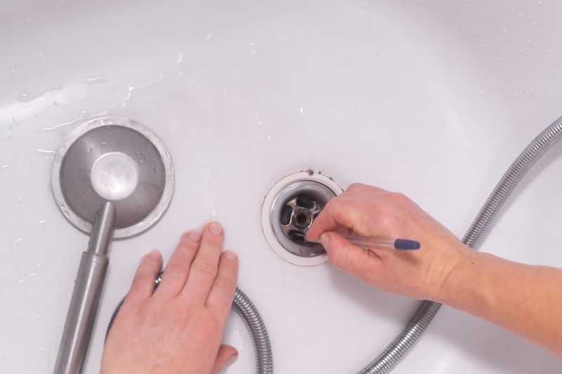 Sink Unclogging detail