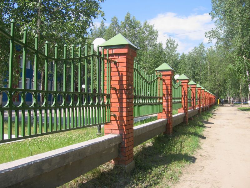Brick Columns Installation