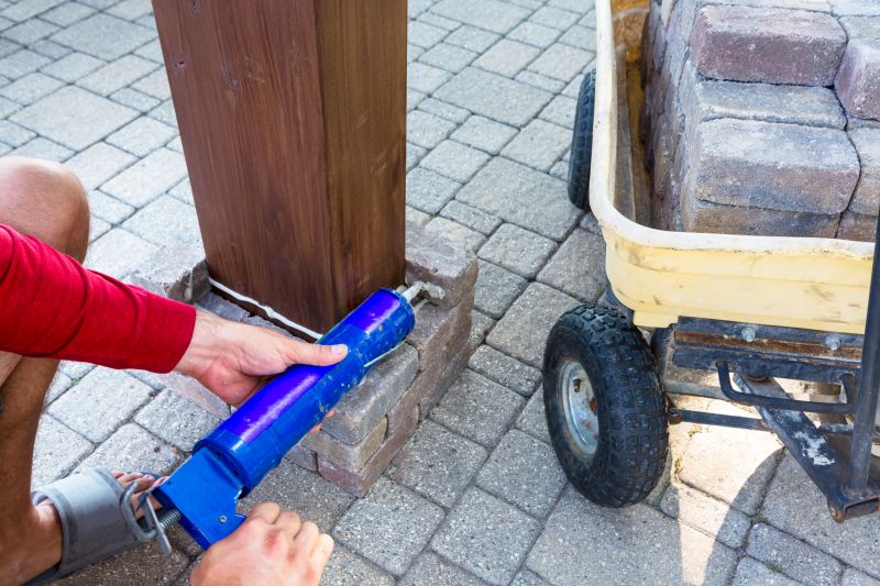 Patio Brick Installation