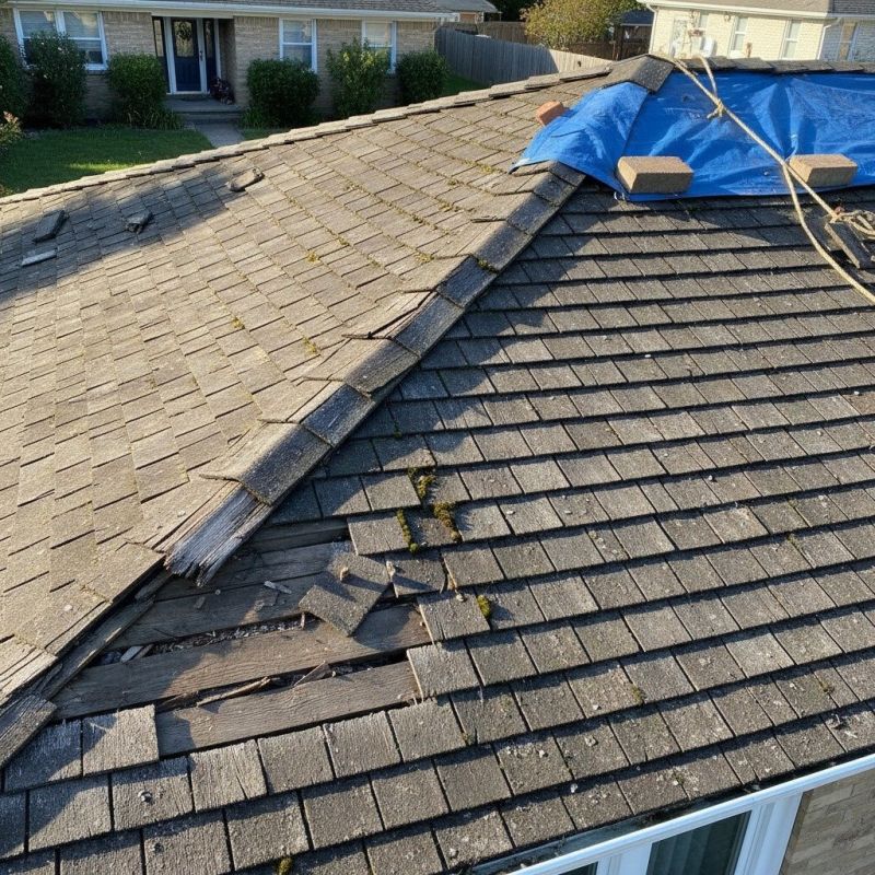 Shake Roof Replacement